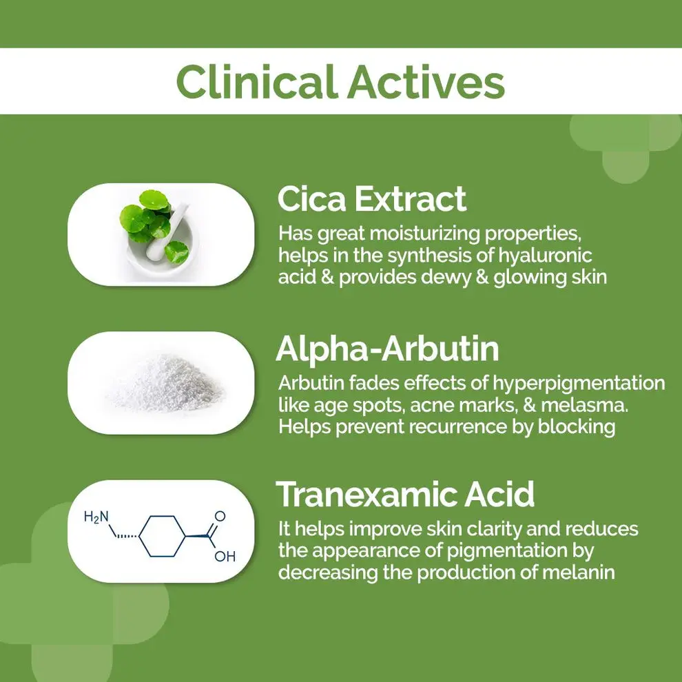 5% Cica-Glow Daily Face Moisturizer with Alpha Arbutin & Tranexamic Acid