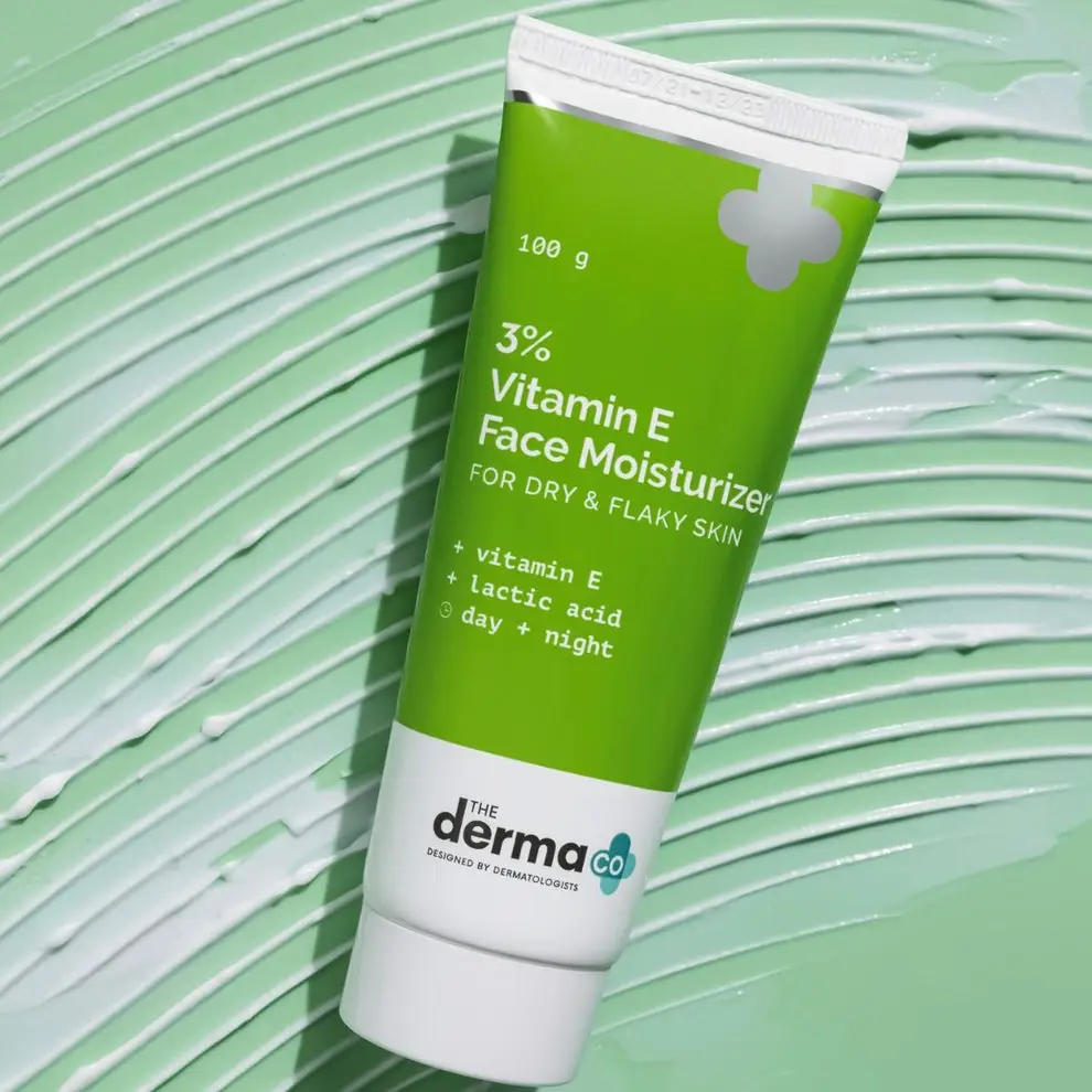 3% Vitamin E Face Moisturizer With Vitamin E & Lactic Acid
