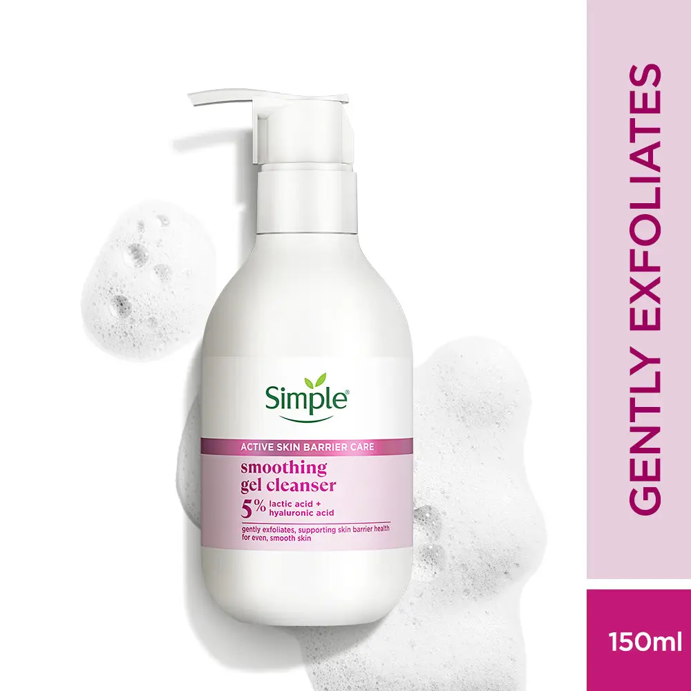 Smoothing Gel Cleanser Gently exfoliates | For oily, sensitive skin
