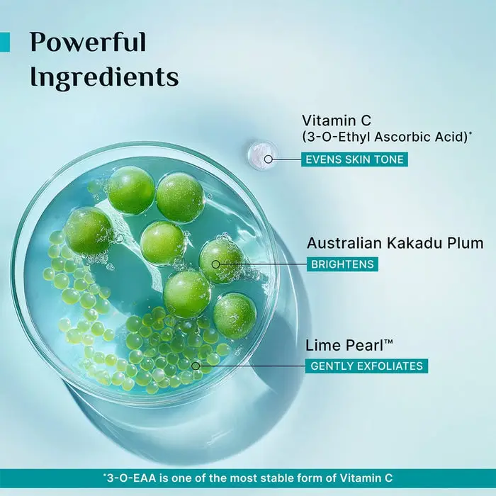 1% Vitamin C Toner With Australian Kakadu Plum & 99.9% Pure Vitamin C Form