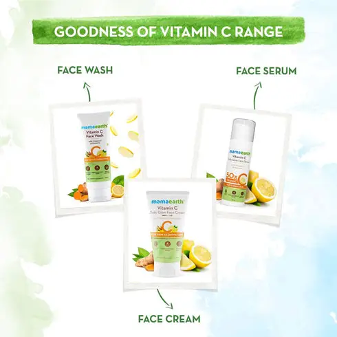 Vitamin C Daily Glow Face Serum With Vitamin C & Turmeric for Radiant Skin