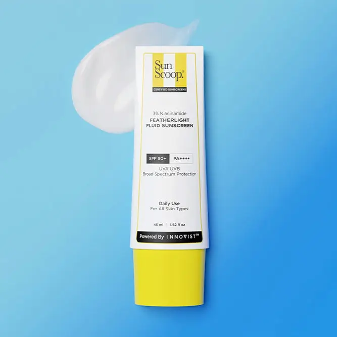3% Niacinamide Featherlight Fluid Sunscreen| SPF 50+ PA++++| In-Vivo Tested