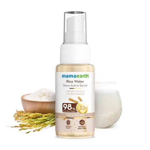 Rice Water Dewy Active Serum With Rice Water & 10% Niacinamide For Glass Skin