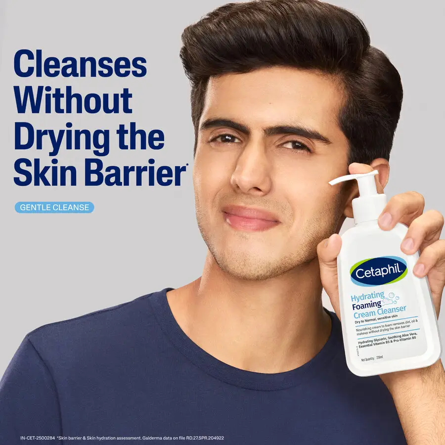 Cetaphil Hydrating Foaming Cream Cleanser