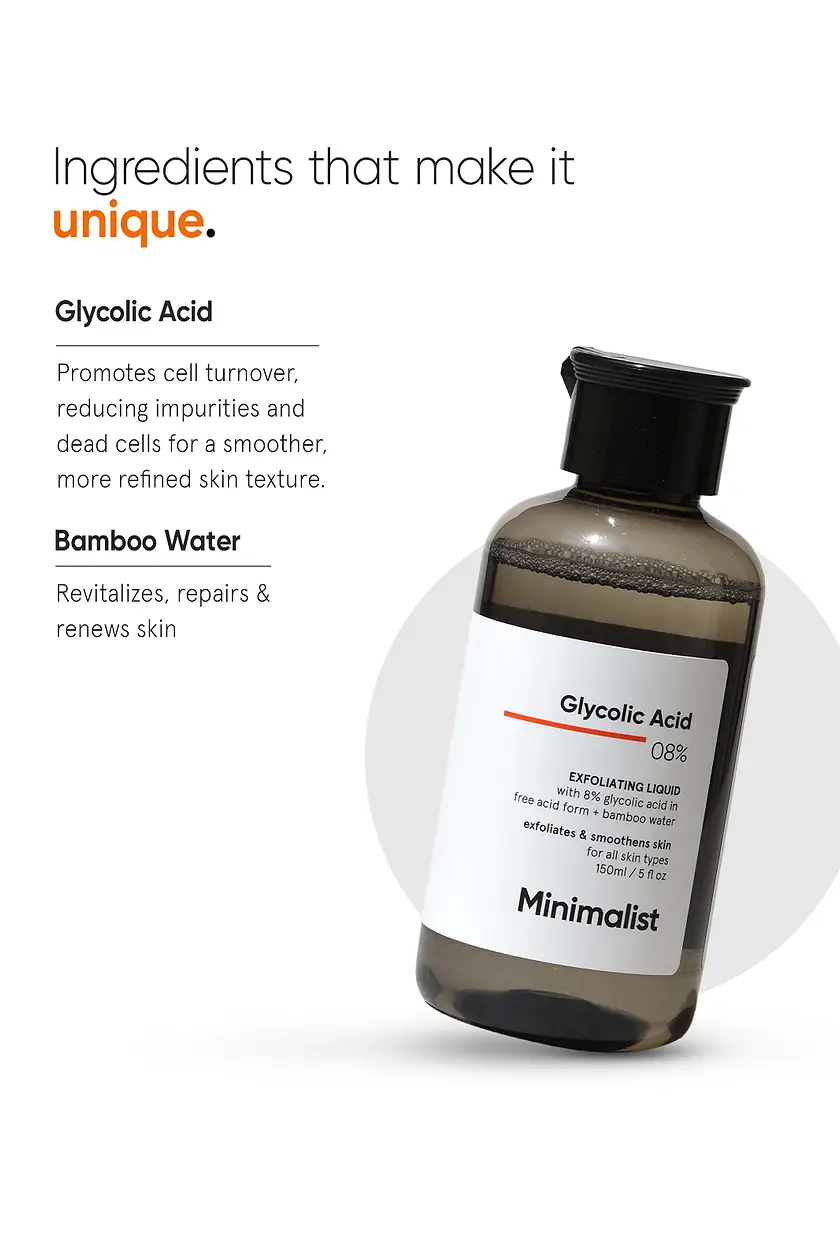 Glycolic Acid 8% Exfoliating Liquid