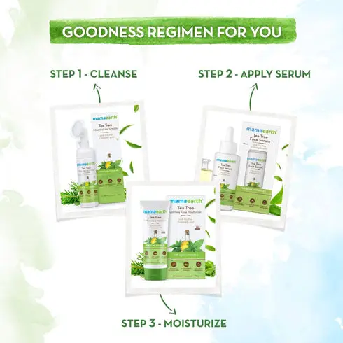 Tea Tree Face Serum for Acne and Pimples