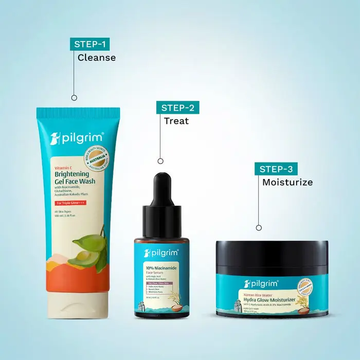 Daily Glow Trio Discover Glowing, Spotless & Hydrated Skin