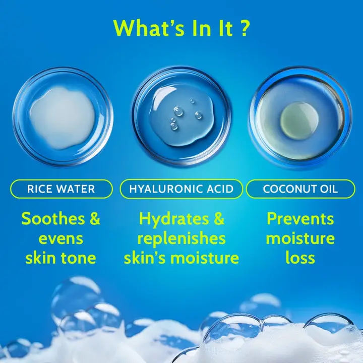Hydrating Body Wash with Hyaluronic Acid & Coconut Oil