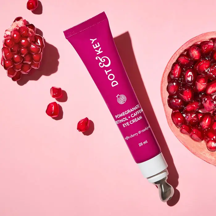 Pomegranate + Retinol Eye Cream for Dark Circles