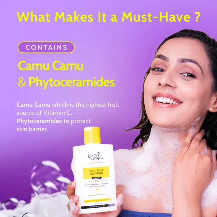 Brightening Body Wash with Vitamin C for Bright & Glowing Skin