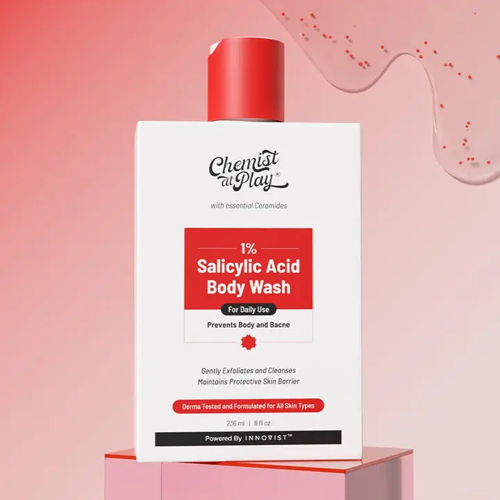 1% Salicylic Acid Body Wash for Acne Control