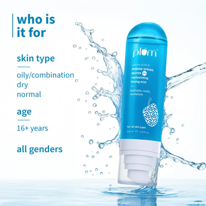 1% Marine Spring Water Replenishing Toning Mist Spray