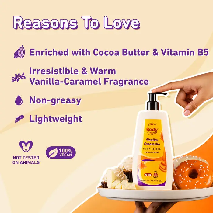 Vanilla Caramello Body Lotion by BodyLovin'