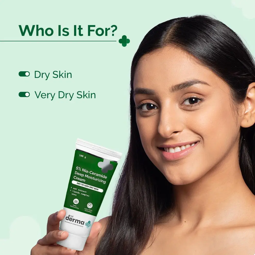 5% Nia-Ceramide Deep Moisturizing Cream with 5% Niacinamide & 1% Ceramide