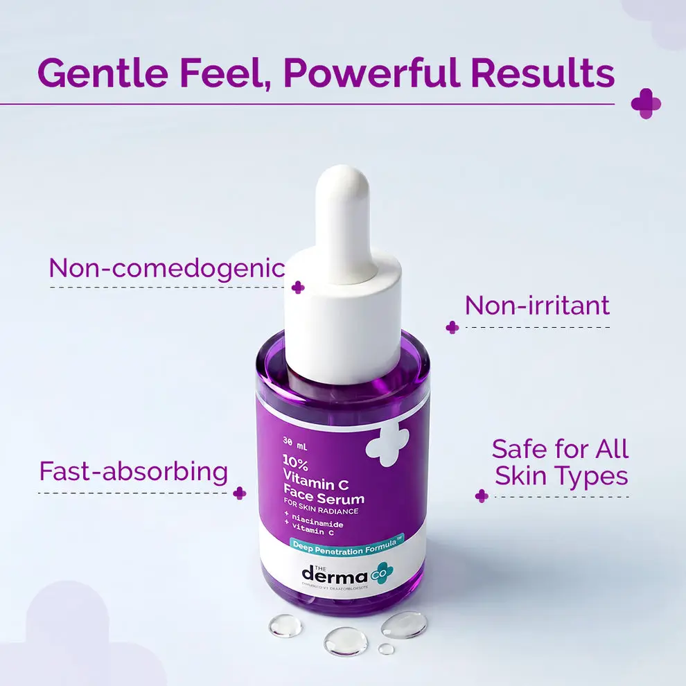 10% Vitamin C Face Serum with 5% Niacinamide & Hyaluronic Acid