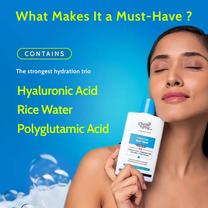 Hydrating Body Wash with Hyaluronic Acid & Coconut Oil