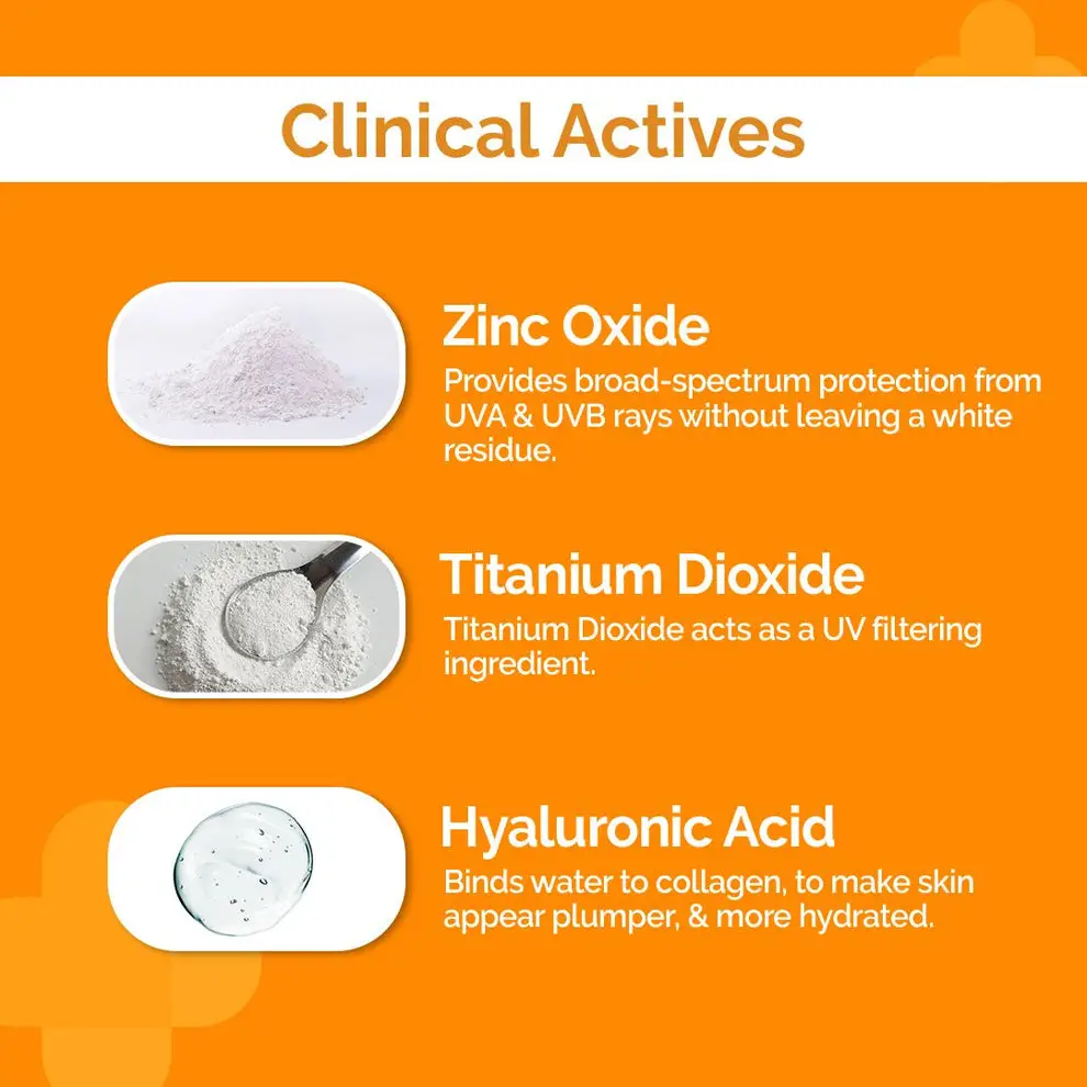 1% Hyaluronic Tinted Sunscreen Gel for Broad Spectrum Protection