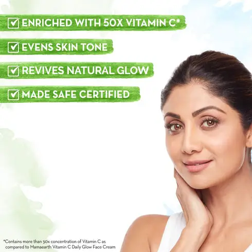 Vitamin C Daily Glow Face Serum With Vitamin C & Turmeric for Radiant Skin