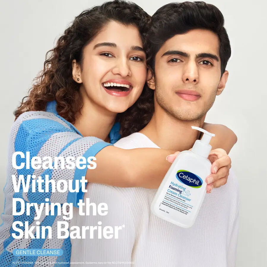 Cetaphil Hydrating Foaming Cream Cleanser