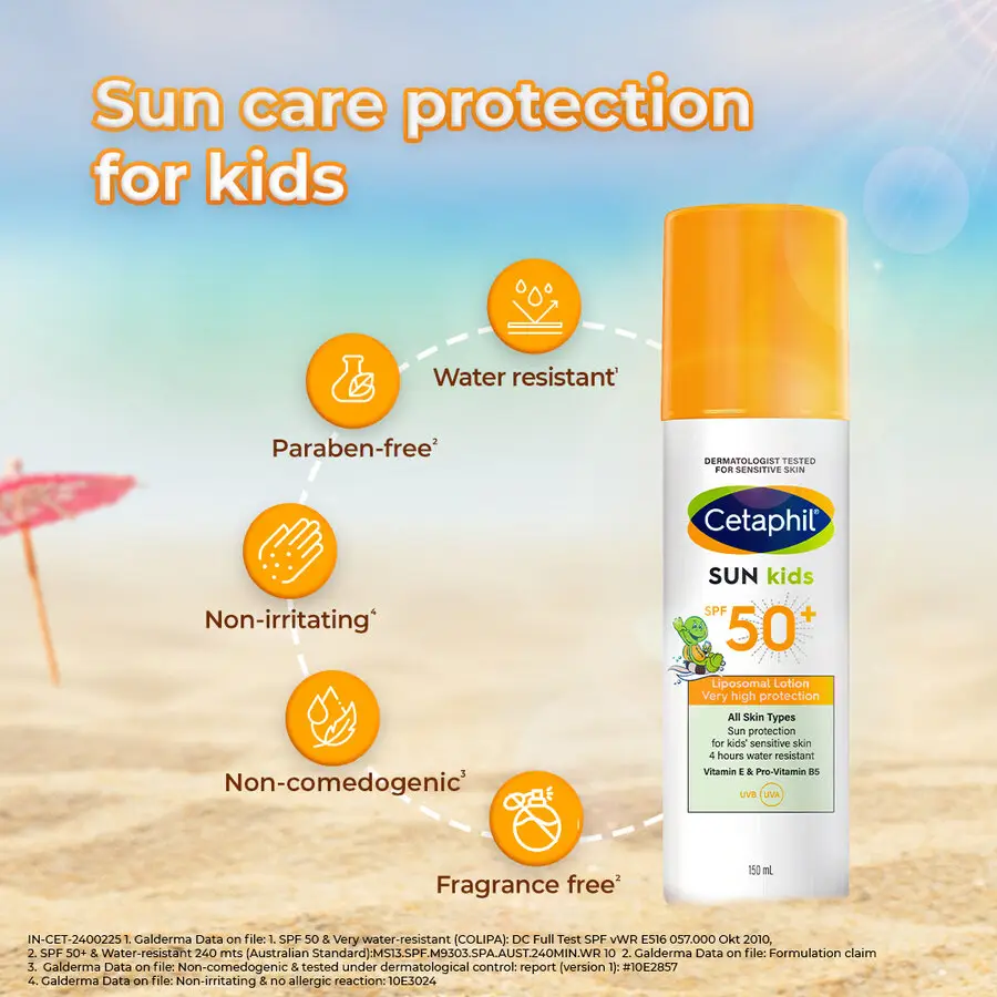 Sun Kids SPF 50+ Lotion For sensitive skin