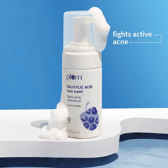 1% Encapsulated Salicylic Acid Foaming Face Wash For Acne-Prone Skin