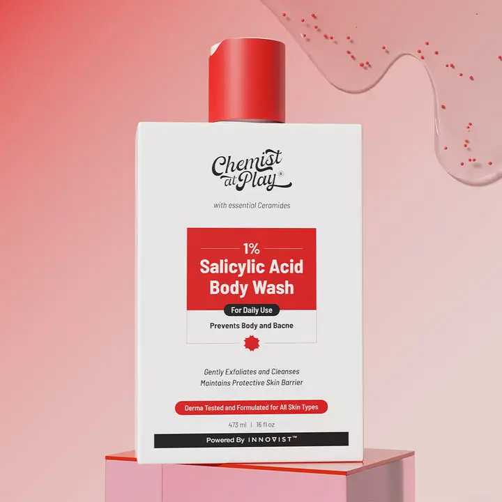 1% Salicylic Acid Body Wash for Acne Control