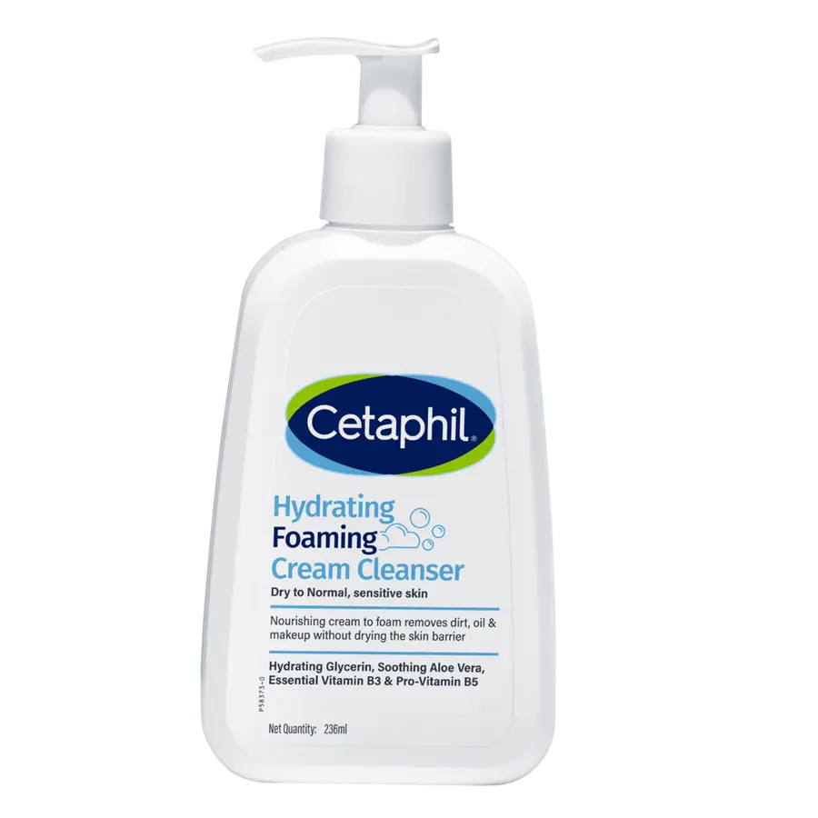 Cetaphil Hydrating Foaming Cream Cleanser