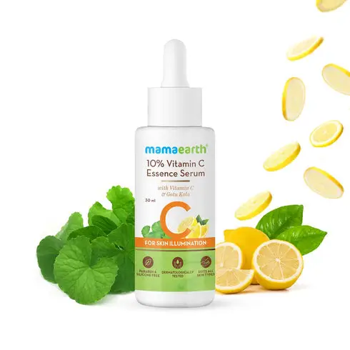 10% Vitamin C Essence Serum with Vitamin C and Gotu Kola for Skin Illumination