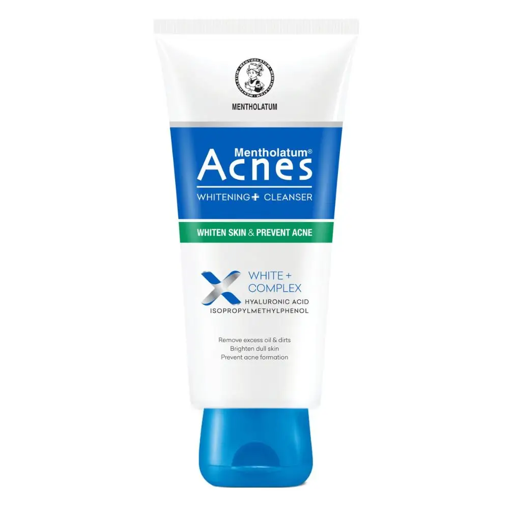 Acnes Whitening + Cleanser – Brightening Face Wash for Acne-Prone Skin
