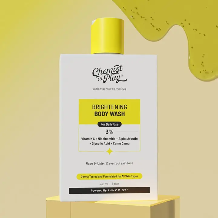 Brightening Body Wash with Vitamin C for Bright & Glowing Skin