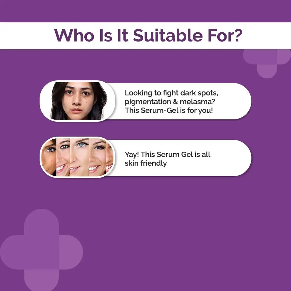 1% Kojic + Arbutin Night Repair Face Serum-Gel