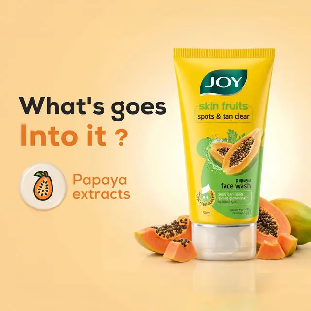 Skin Fruits Spots & Tan Clear Papaya Face Wash