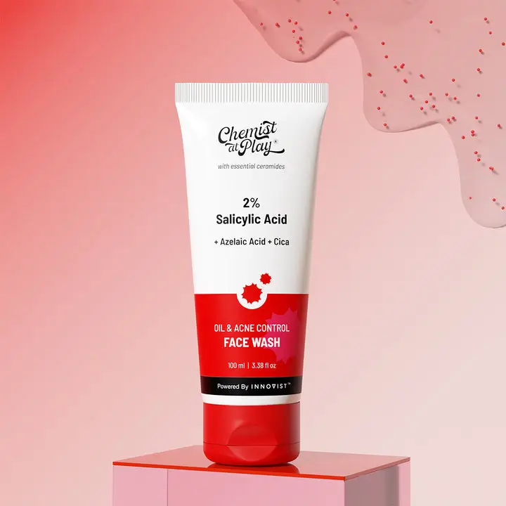 2% Salicylic Acid Face Wash for Acne & Oil Control