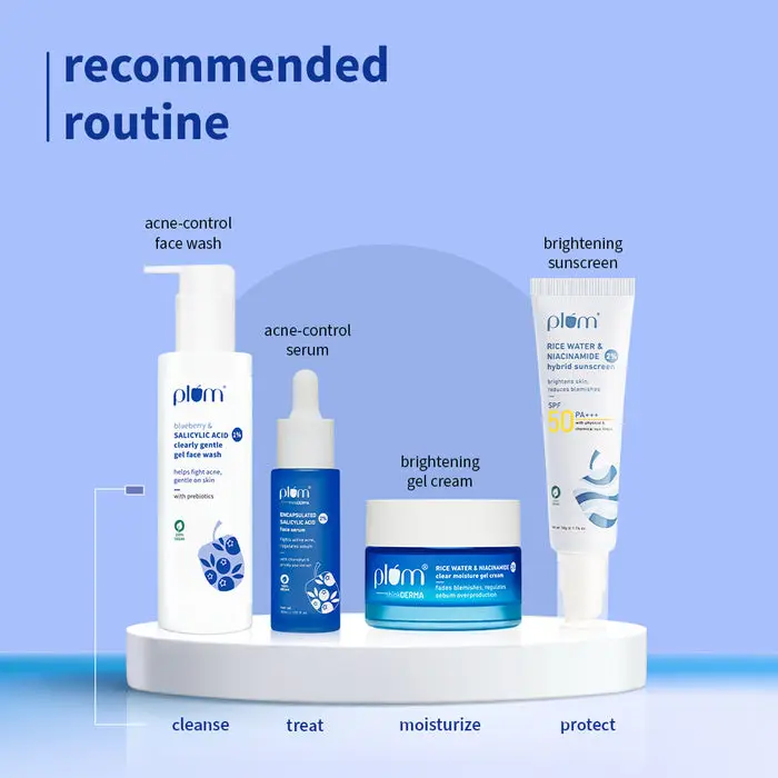 1% Salicylic Acid Clearly Gentle Gel Face Wash For Acne-Prone Skin