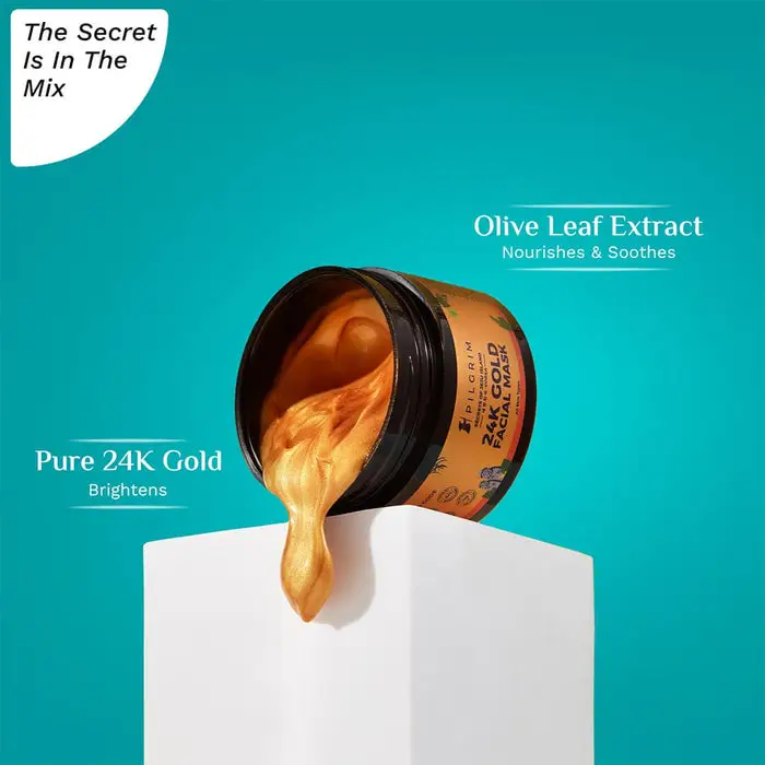 24K Gold Facial Mask - Make The Golden Glow Yours