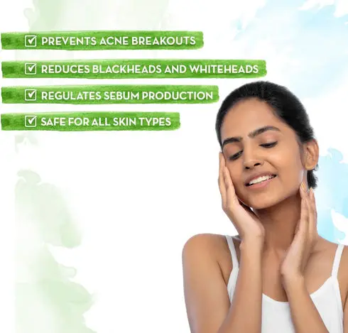 Tea Tree Face Serum for Acne and Pimples