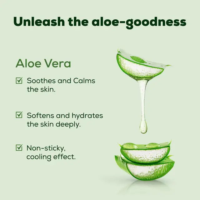 Pure Aloe Light Moisturiser Serum in Lotion