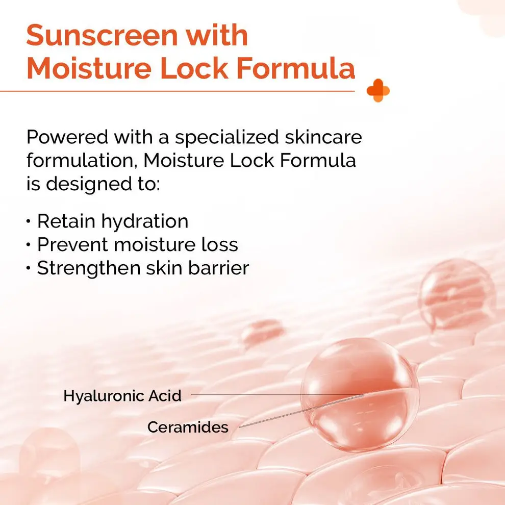 1% Hyaluronic Sunscreen Hydrating Gel In Vivo Tested (ISO 24444:2019 Certified, CTRI/2025/01/079445) with SPF 50 PA++++